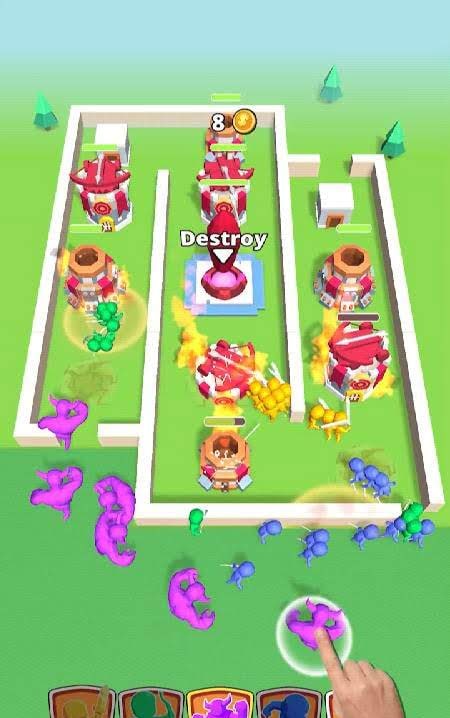 Tiny Clash screenshot 4