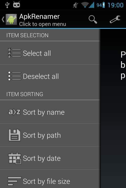 ApkRenamer Pro preview 2