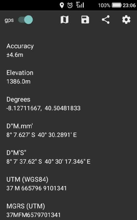 Coordinate Converter Plus screenshot 1