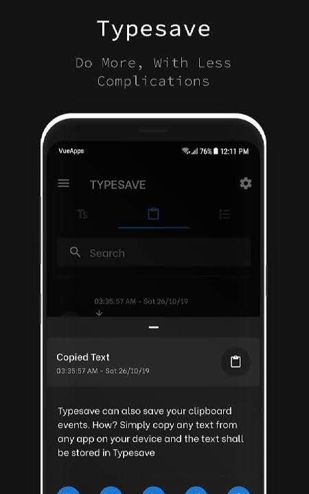 Typesave - System Draft Mode & Clipboard Manager screenshot 4