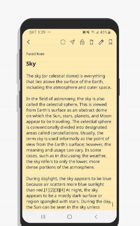 PastelNote - Notepad, Notes screenshot 3