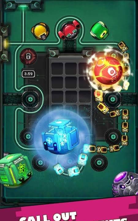 Cybershock : TD Idle & Merge screenshot 3