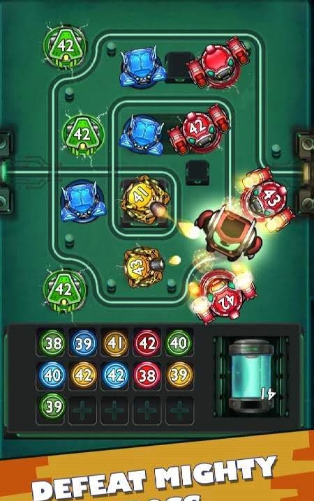 Cybershock : TD Idle & Merge screenshot 2