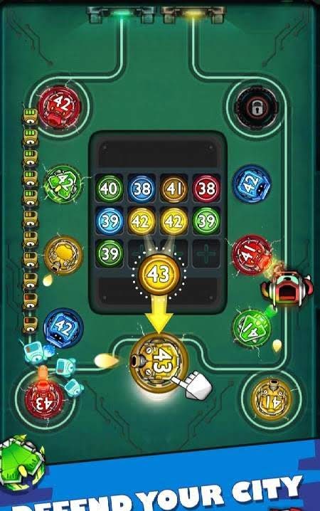 Cybershock : TD Idle & Merge screenshot 1