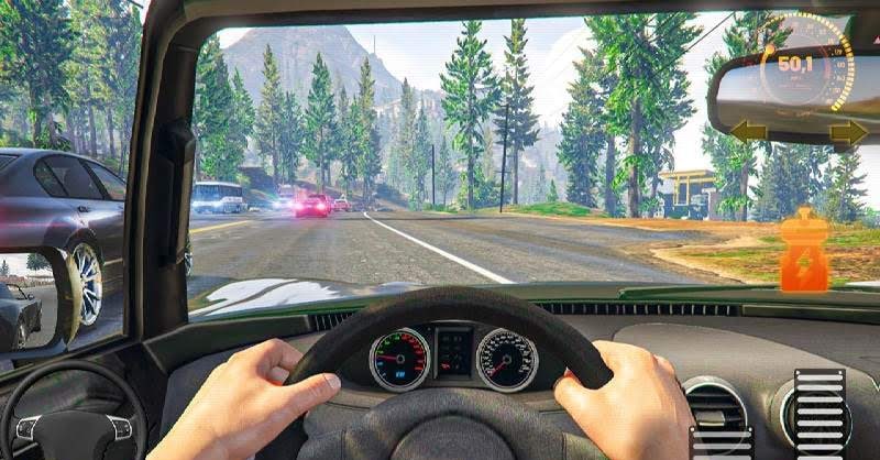Super Car Simulator 2020: City Car Simulator gameplay screenshot 3