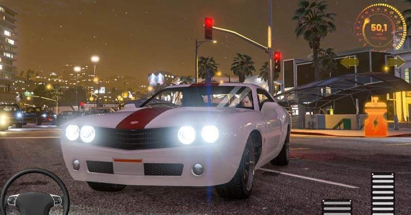 Super Car Simulator 2020: City Car Simulator gameplay screenshot 1
