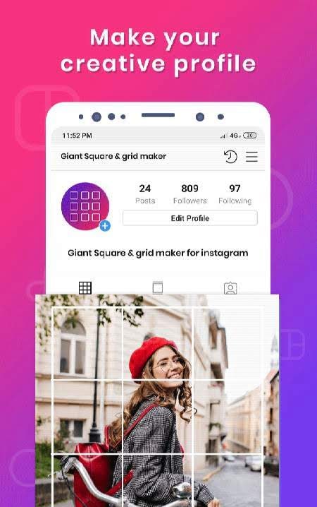 Giant Square & Grid Maker for Instagram screenshot 3