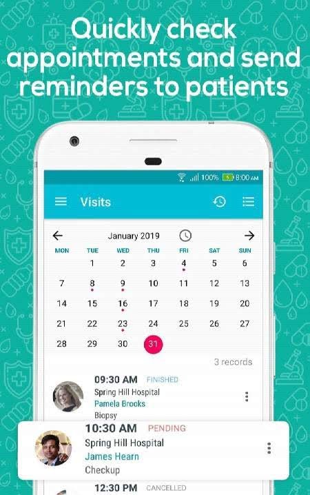 Doctor At Work (Plus) - Patient Medical Records screenshot 3
