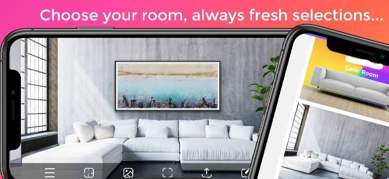 Artrooms - Superimpose Art on Walls Insitu screenshot 1