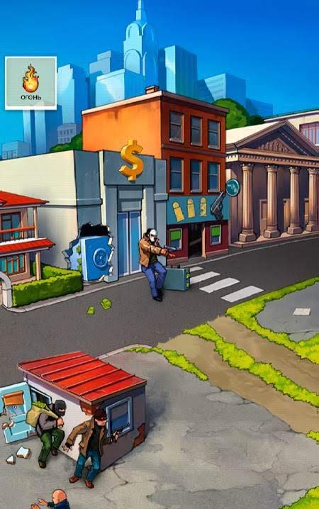 Doodle Mafia Blitz gameplay screenshot 2
