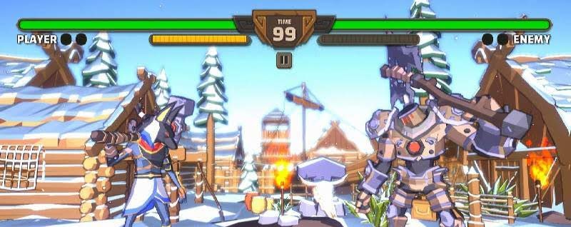 Fantasy Fighter: King Fighting Game Online gameplay screenshot 1