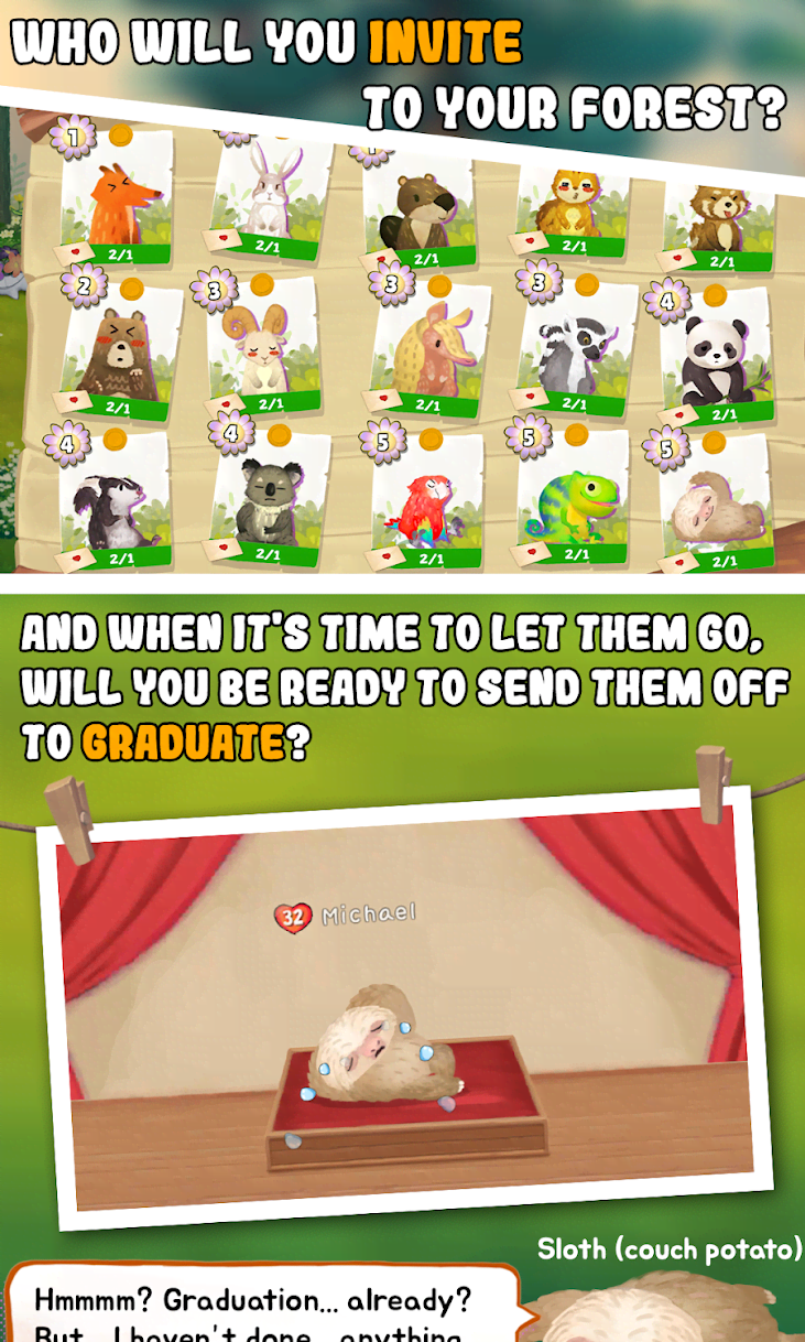 Animal Forest : Fuzzy Seasons screenshot 3