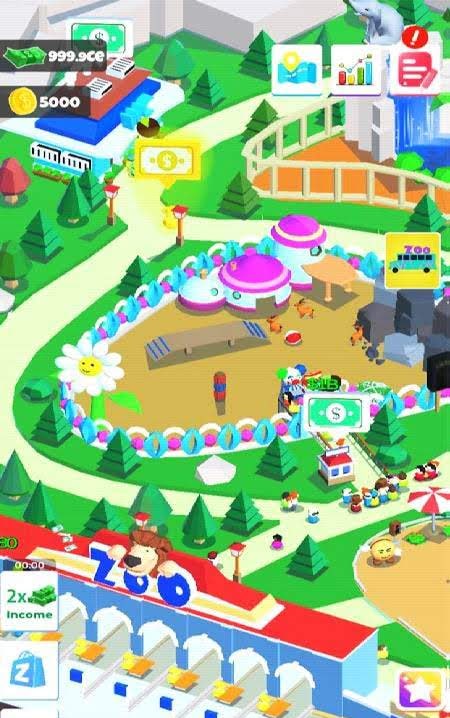 Idle Zoo Island screenshot 4