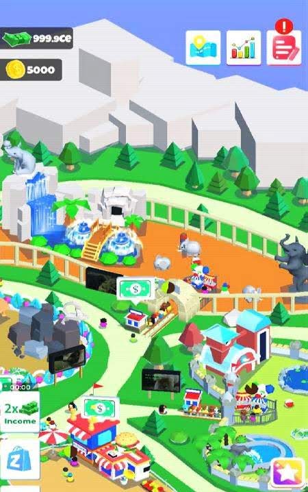 Idle Zoo Island screenshot 3
