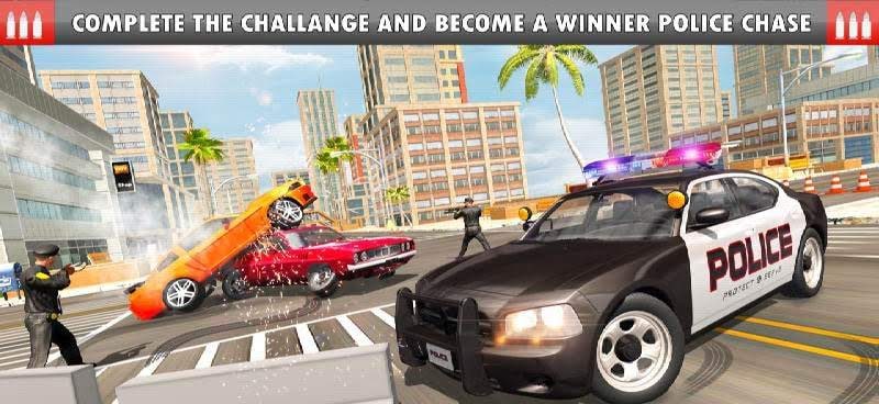 Police Car Chase: Modern Car Racing Games Free screenshot 2