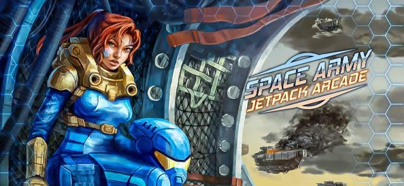 Space Army - Jetpack Arcade gameplay preview 1