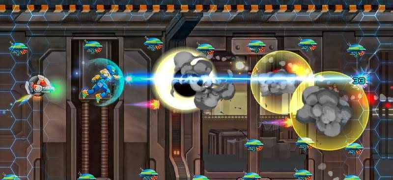Space Army - Jetpack Arcade gameplay preview 2