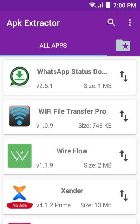 Deep Apk Extractor (APK & Icons) screenshot 1