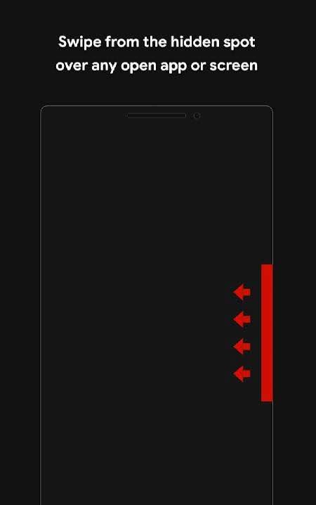 Zone Launcher - One Swipe Edge Launcher & Drawer screenshot 1