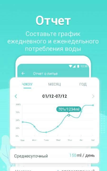 Drink Water Reminder - Daily Water Tracker, Record screenshot 4