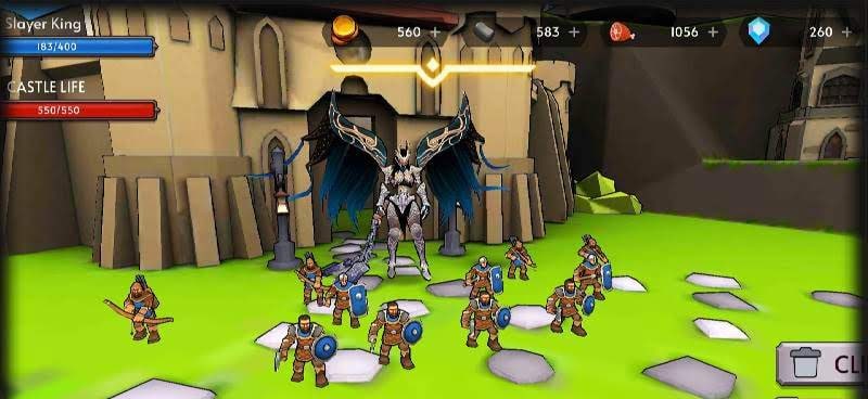 Epic Fantasy Battle Simulator - Kingdom Defense 3D gameplay screenshot 1