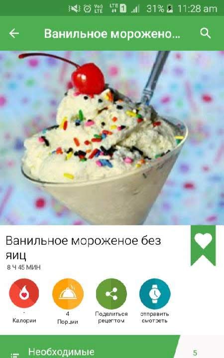 Ice Cream Recipes screenshot 2