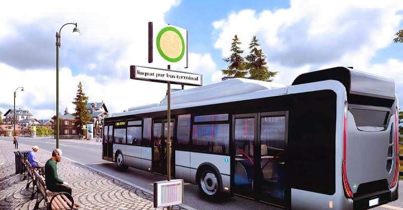 City Coach Bus Driving Simulator 3D: City Bus Game screenshot 2