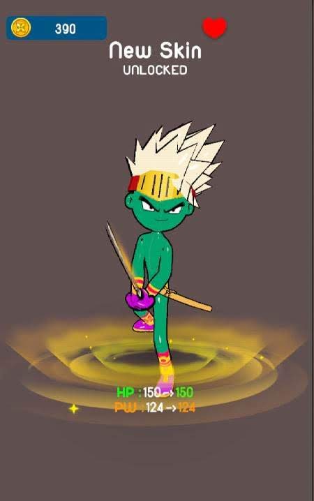 Katana Master game display 2