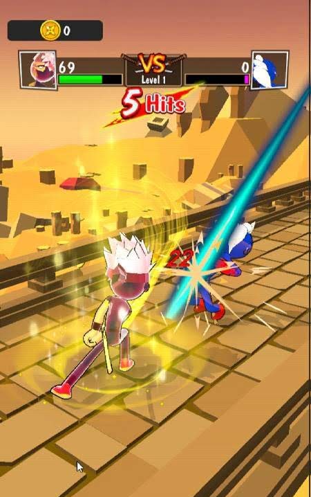 Katana Master game display 1