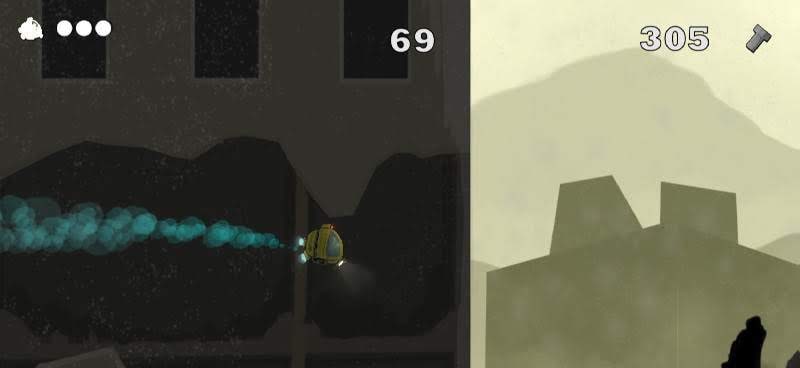 Big Rubble Little Ship - Endless Flying Adventure screenshot 1
