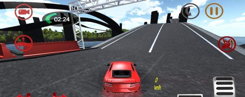 Extreme Bridge Racing: Real Driving with Speed Cars. Screenshot 2