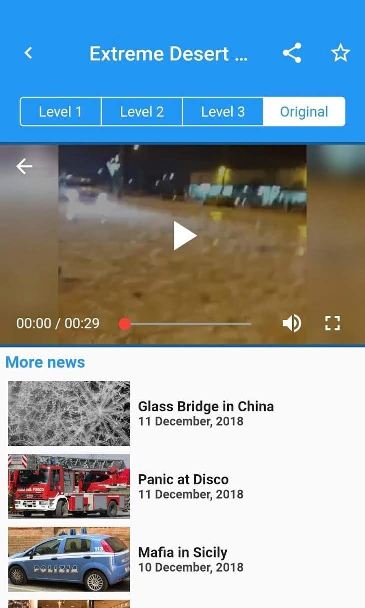 English News in Levels screenshot 3