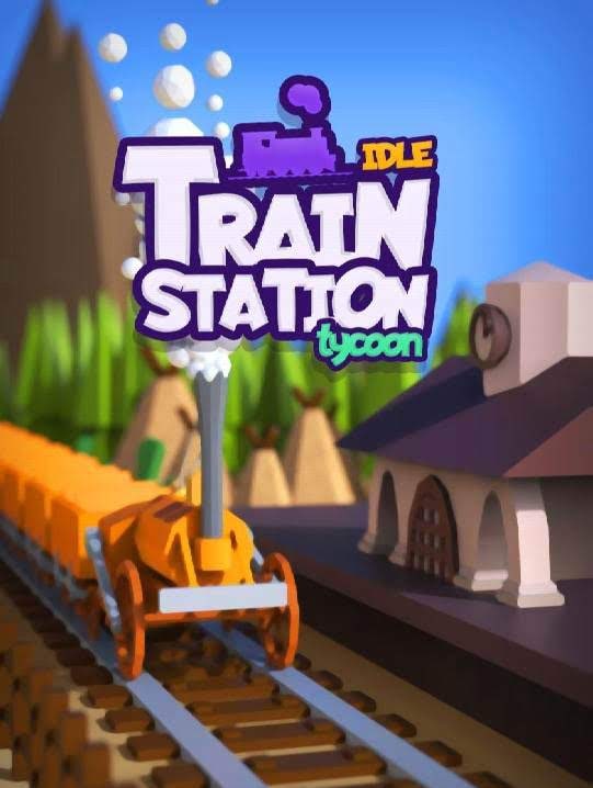 Idle Train Station Tycoon : Money Clicker Inc. screenshot 1