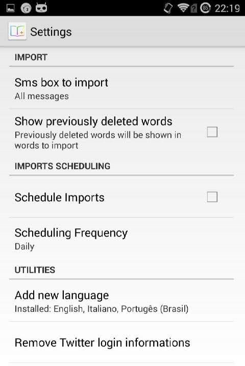 User Dictionary Plus - Type Faster on Your Keyboard! screenshot 4