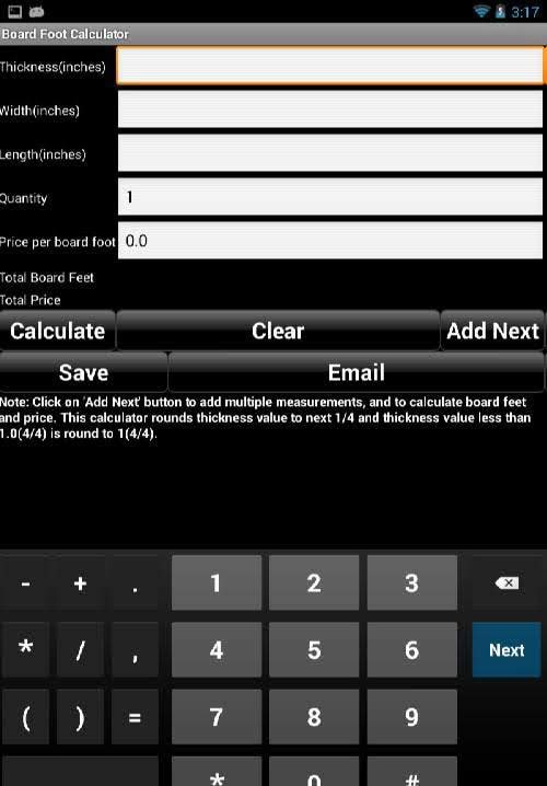 Handyman Calculator screenshot 4