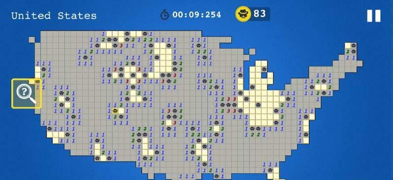 Agent from C.O.G.O.O. (Minesweeper) gameplay screenshot 1