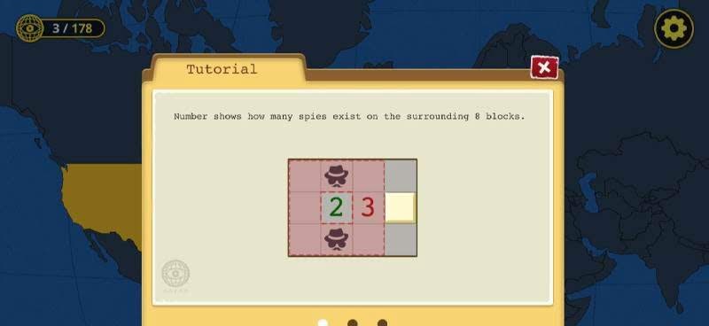 Agent from C.O.G.O.O. (Minesweeper) gameplay screenshot 2