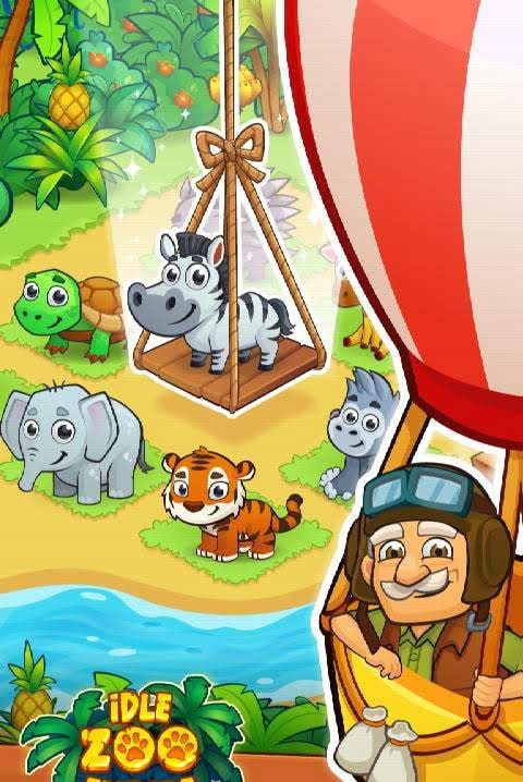 Idle Zoo Empire: Happy Animal in Wild Away Park gameplay screenshot 2