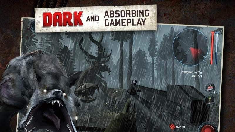 Dead Forest Zombie Deer Hunter screenshot 1