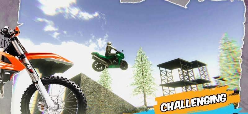Motorbike Stunt Rider Simulator 2020 gameplay screenshot 2