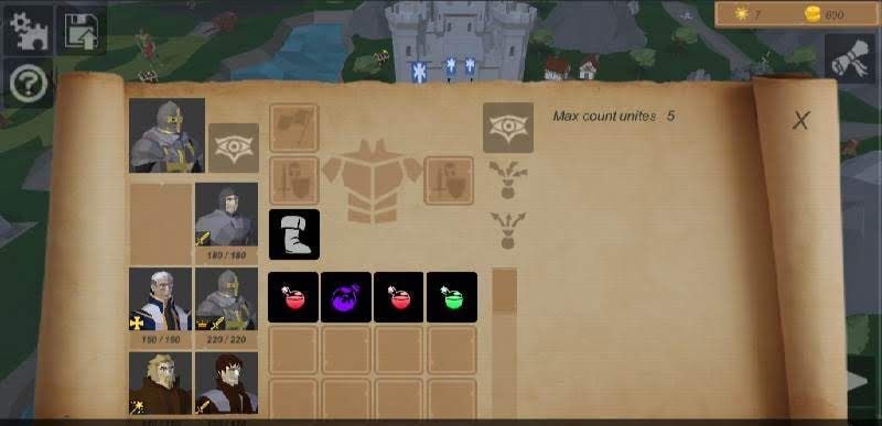 Warriors of Medieval Walls gameplay screenshot 3