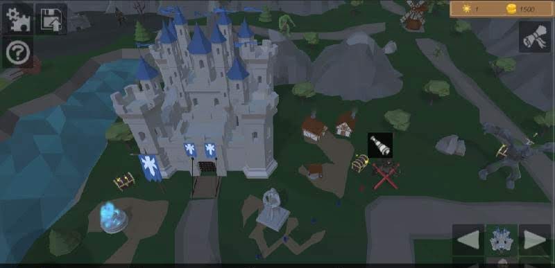 Warriors of Medieval Walls gameplay screenshot 2