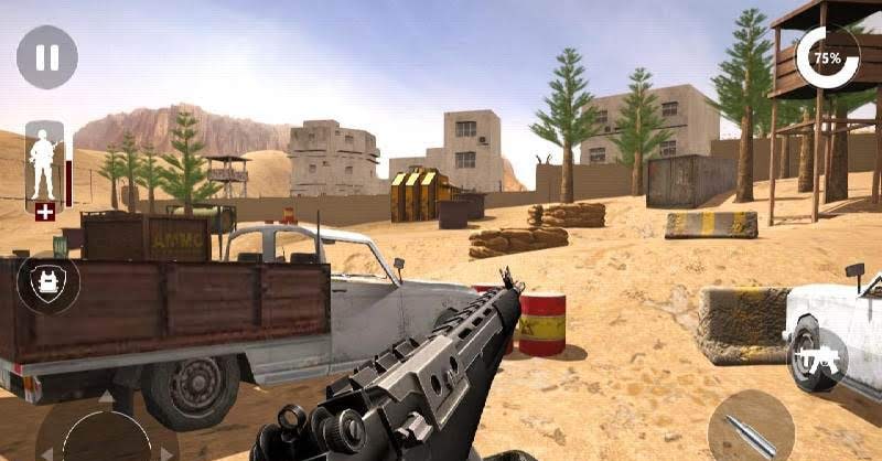 Modern Gun Strike: Counter Shooting Games gameplay screenshot 2