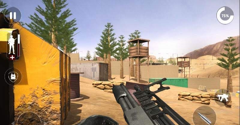 Modern Gun Strike: Counter Shooting Games gameplay screenshot 1