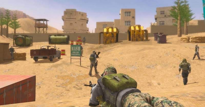 Modern Gun Strike: Counter Shooting Games gameplay screenshot 3