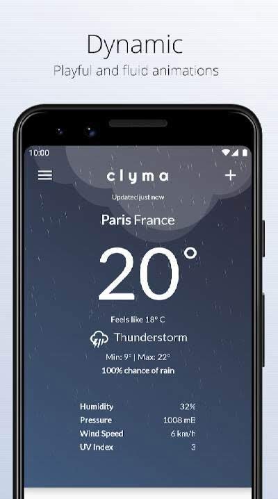 Clyma Weather: Simple, Multi-source and Accurate screenshot 3