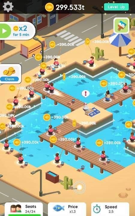 Idle Angler Tycoon screenshot 3