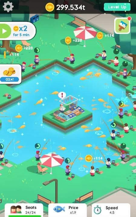Idle Angler Tycoon screenshot 2