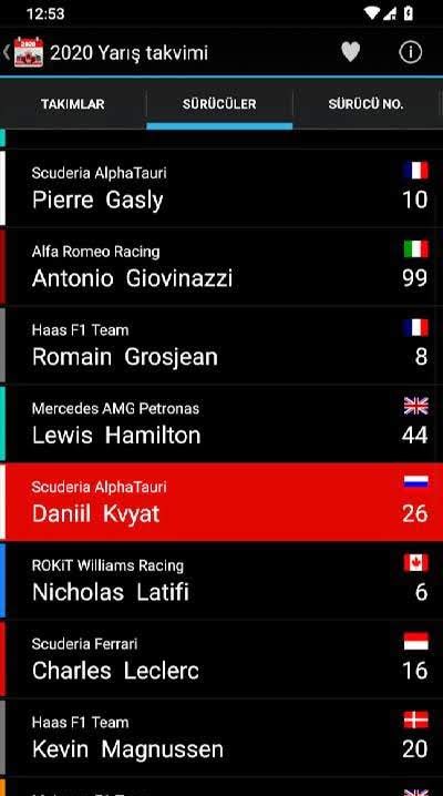 Racing Calendar 2020 (No Ads) screenshot 3