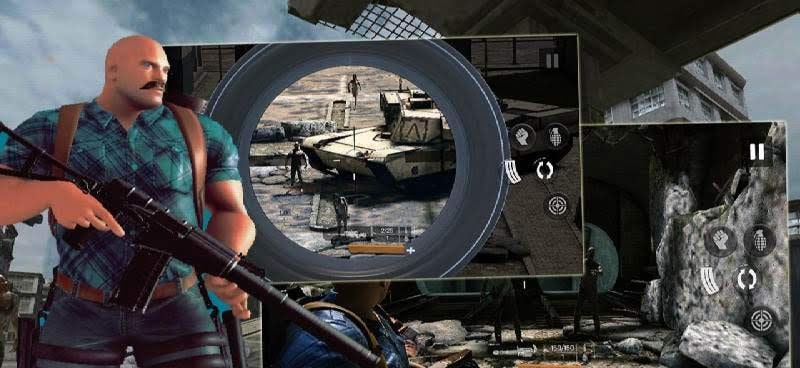 Zombie Gunfire gameplay screenshot 2